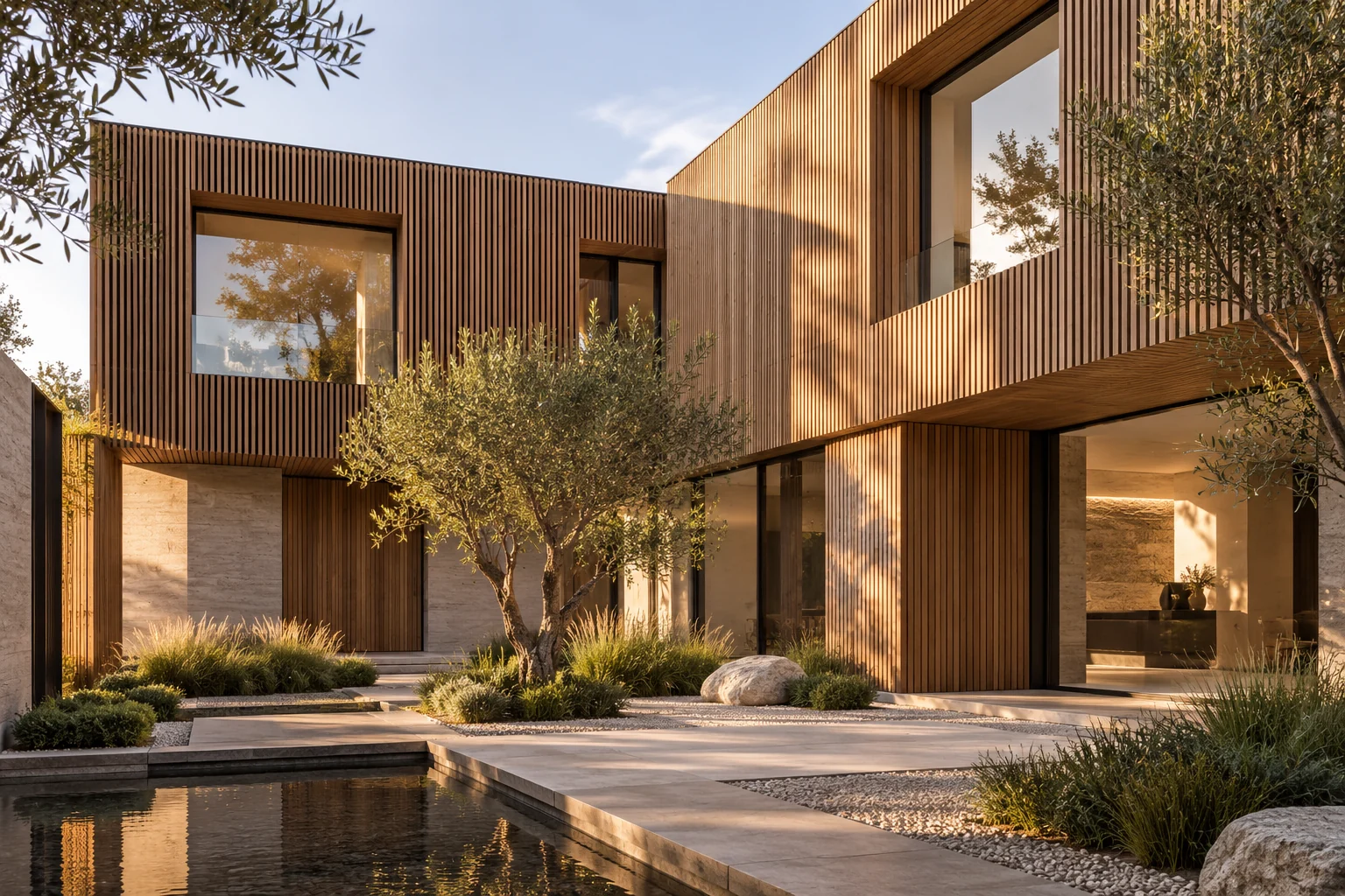 Inspiratie voor architectuur en afwerking